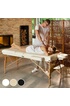 Tectake Table de massage Pliante 3 Zones - 13 cm d'épaisseur + Housse - beige photo 2