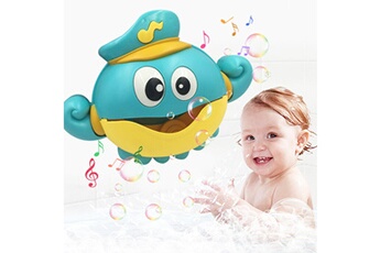 Autres jeux créatifs AUCUNE Bubble machine big octopus automatic bubble maker blower music bath toy pour bébé vert