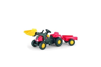 Véhicule à pédale ROLLYTOYS Rolly toys tracteur a pédales enfant et remorque