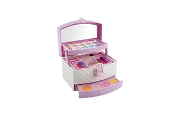 Autre jeux éducatifs et électroniques AUCUNE Little fairy princess - palette de maquillage et de coeur lavable pour ongles avec miroir