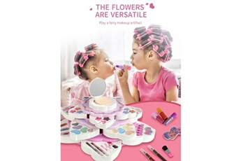 Autre jeux éducatifs et électroniques AUCUNE Flower blossoming multi-functional beauty box little fairy princess makeup toys