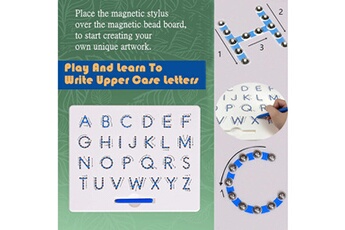 Autre jeux éducatifs et électroniques AUCUNE Tablette magnétique doodle planche à dessin enfants bébé dessin écriture jouets éducatifs blanc