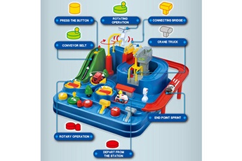 Jouets éducatifs AUCUNE Big interactive car airplane track parking lot parent-child interactive toy
