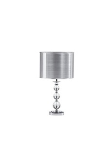 lampe à poser vente-unique lampe à poser nolita en métal et cristal - h.53 cm