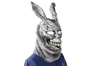 Autres jeux créatifs AUCUNE Masque de lapin donnie darko frank halloween le lapin capuche en latex avec masque de fourrure