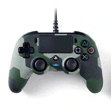 Manette Nacon Manette Gaming Camouflage Vert pour Console de jeux PS4