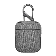 Coque et étui téléphone mobile Wisetony Coque en PU pour Apple AirPods 2 - Gris