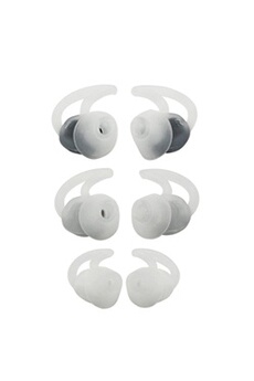 BOSE QC30/QC20 Remplacement oreille Coussin Kit - Blanc transparent - Oreillettes casque
