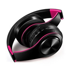 Casque audio GENERIQUE Bluetooth Casque Sur L'Oreille Salut-Fi Stéréo Casque Sans Fil avec Micro C Wenaxibe269