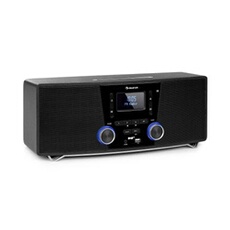 Stockton Micro chaîne HiFi stéréo avec radio DAB+ FM / lecteur CD / Bluetooth - noir