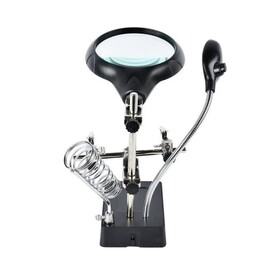 ZABOUL Lampe Loupe de Bureau 10X 15X et LED, Loupe Sur Pied avec 3 Modes de Couleurs et 10 ZABOUL Lampe Loupe de Bureau 10X 15X et LED, Loupe Sur Pied avec 3 Modes de Couleurs et 10