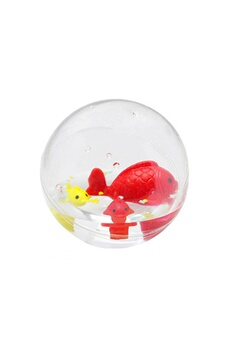 Jouet de bain Bass Et Bass Bulle d'eau famille poisson 11 cm - fabriqué en europe - jouet de bain