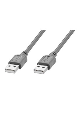 Cables USB GENERIQUE CONECTICPLUS câble usb 2.0 mâle mâle type aa gris 1m