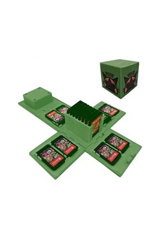 ?Nom du magasin:?Boîtes de rangement avec 16 poches pour jeux Nintendo Switch - Vert - Monster Hunter