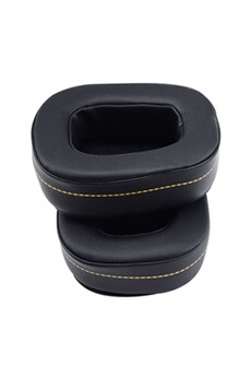DENON AH-D600/ D7100 Remplacement oreille Coussin Kit - Noir & Blanc - Oreillettes casque