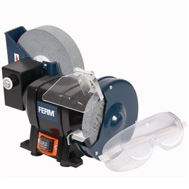 FERM Touret à meuler sec & eau - 250W FERM Touret à meuler sec & eau - 250W