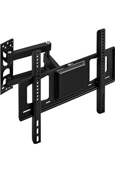 Support mural pour écran plat Tectake Support mural TV 26- 55 inclinable,VESA max.: 400x400, max 60kg