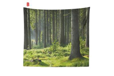 Avoir Images Accessoires De Menage Generic Misty Foret Tapisserie Tenture actualisé par