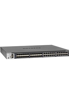 Switch réseau GENERIQUE NETGEAR Switch Ethernet Netgear 24 Ports Rj45 10 Gigabit Manageables Niv3 + 24 Sfp+ Xsm4348s