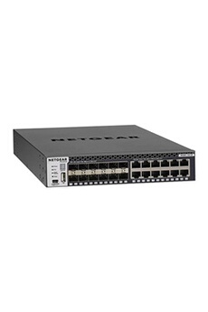 Switch réseau GENERIQUE NETGEAR Switch Ethernet Netgear 12 Ports Rj45 10 Gigabit Manageables Niv3 + 12 Sfp+ Xsm4324s