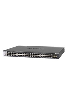 Switch réseau GENERIQUE NETGEAR Switch Ethernet Netgear 48 Ports Rj45 10 Gigabit Manageable Niv3 + 4 Sfp+ Xsm4348cs