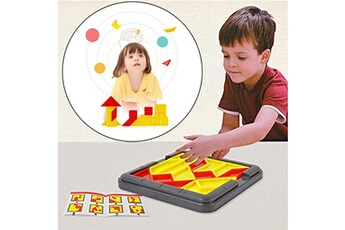 Autre jeux éducatifs et électroniques AUCUNE Puzzle en plastique pour enfants iq casse-tête éducatif tangram toy cube game multicolore