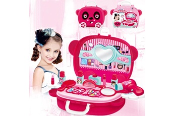 Autre jeux éducatifs et électroniques AUCUNE Jeu de jouets de maquillage et de maquillage pretend play pour le salon de beauté des petites filles rose vif