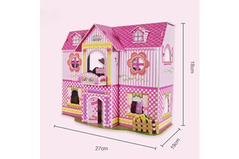 Autre jeux éducatifs et électroniques AUCUNE 3d drôle modèle kits bricolage princesse maison puzzles éducation jouet meilleur maison pour les enfants