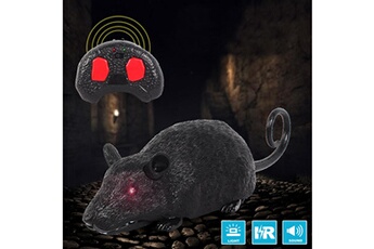 Autre jeux éducatifs et électroniques AUCUNE Enfants jouets délicats infrarouge induction télécommande électrique souris jouet pour animaux de compagnie noir