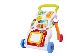 Autre jeux éducatifs et électroniques AUCUNE Bébé enfants cartoon walker poussette multifonctionnel bébé bambin jouet musical