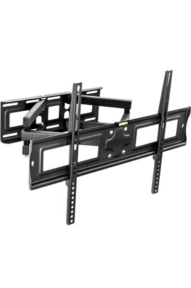 Support mural pour écran plat Tectake Support mural TV 32- 65 orientable et  inclinable