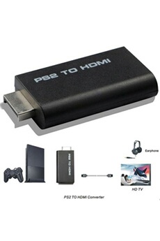 HDV-G300 Adaptateur convertisseur audio vidéo PS2 vers HDMI 480i / 480p / 576i pour PSX PS4