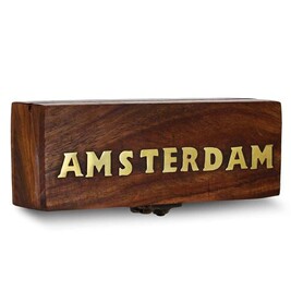 Boite de rangement Amsterdam - spliff box amsterdam deluxe taille s | Darty