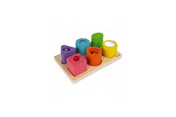 Puzzle Juratoys-janod Puzzle 6 cubes sensoriels bois