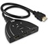 Beigemo Switch HDMI 4K 3 Ports – Commutateur Manuel 3 Entrées 1 Sortie – Sélecteur HDMI Ultra HD Pour TV, PS5, Xbox & Plus