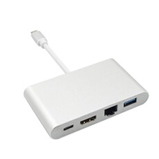 Adaptateur 3 en 1 Mini DisplayPort vers HDMI DVI VGA pour Thunderbolt