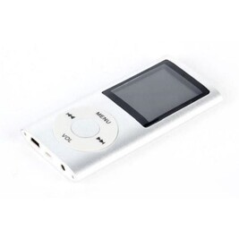 LECTEUR MP3,silver-32 GO--Baladeur de musique Mp3 MP4 en métal LECTEUR MP3,silver-32 GO--Baladeur de musique Mp3 MP4 en métal