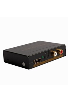 AGPtek 1080P HDMI vers HDMI + optique SPDIF + RCA L / R Audio Converter Extractor