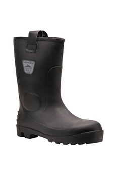 chaussures sportswear portwest steelite neptune - bottes de sécurité de manutentionnaire imperméables - homme (45 eur) (noir) - utrw4373