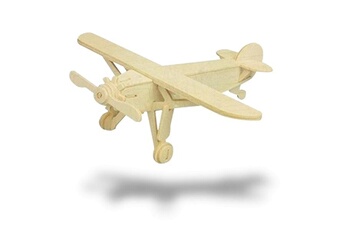 Puzzle 3D Totalcadeau Puzzle en bois avion 3d avion nostalgique