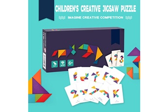 Autre jeux éducatifs et électroniques AUCUNE Jouets éducatifs en bois de puzzle pour les jeux de puzzle pour enfants d'âge préscolaire