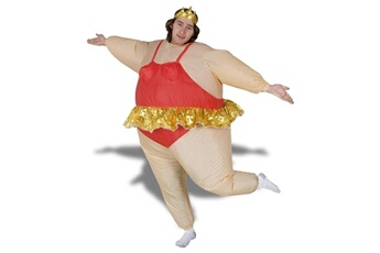 Déguisement enfant Totalcadeau Costume danseuse ballerine gonflable costume avec couronne