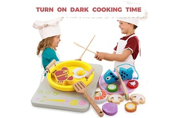 Autre jeux éducatifs et électroniques AUCUNE Enfants faire semblant cuisine hot pot set pot cooker cuisine jouet enfants cadeau