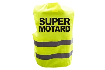 Accessoire de déguisement Totalcadeau Gilet jaune fluo réfléchissant super motard