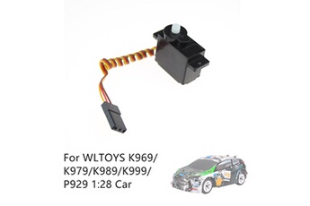 Circuit voitures AUCUNE Servo de boîtier de direction numérique 5g pour voiture wltoys k969 / k979 / k989 / k999 / p929 1:28 noir