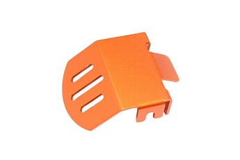 Circuit voitures AUCUNE Gpm racing aluminium f / r gear box bottom protector mount for traxxas trx4 rc car orange