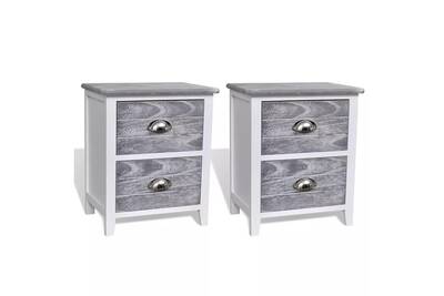 Chevet Helloshop26 Table De Nuit Chevet Commode Armoire Meuble