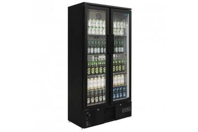 Armoire Refrigeree Pro Polar Vitrine A Boisson Refrigeree 2 Portes 490 L Polar R600a Vitree Darty