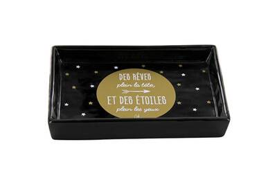 Etagere Rangement Promobo Vide Poche Rangement Citation Ceramique Des Reves Et Des Etoiles Darty