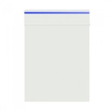 Lot de 100 sachets Zip 55x65mm 90 microns Bleu
